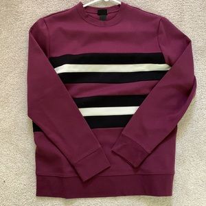 Burgundy Crew Neck Sweater